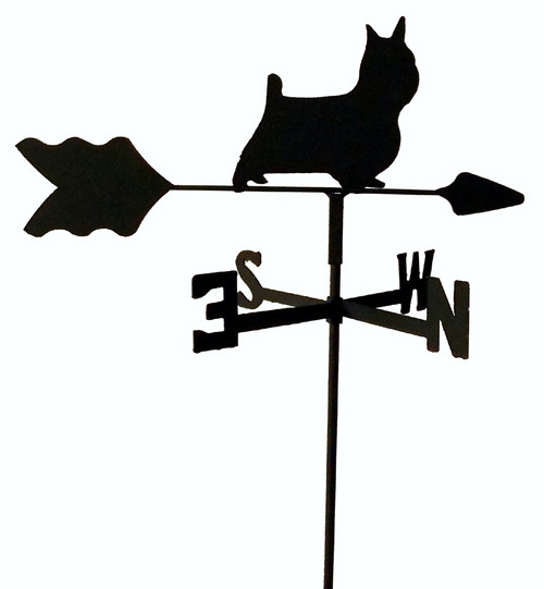 TLS1051IN Yorkie Yorkshire Terrier Garden Style inground Weathervane