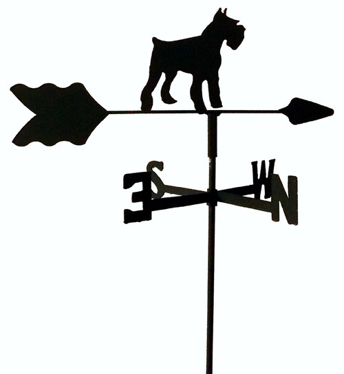 TLS1035IN Schnauzer Garden Style inground Weathervane