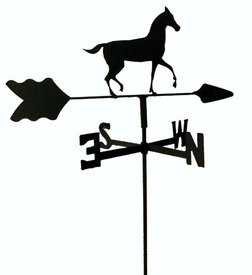 TLS1026IN Horse Garden Style inground Weathervane