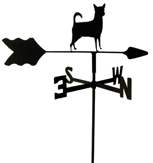 TLS1008IN Chihuahua Garden Style inground Weathervane