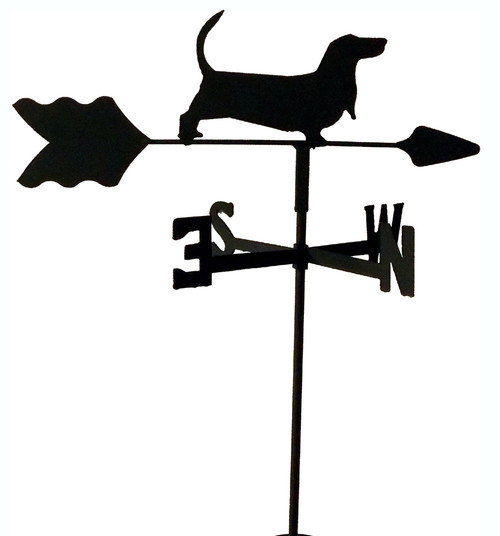 TLS1004IN Basset Hound Garden Style inground Weathervane