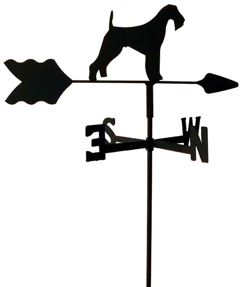 TLS1002IN Airedale Terrier Garden Style inground Weathervane