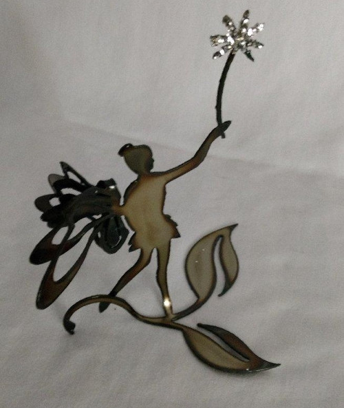 Fairy Tinkerbell Handcrafted Metal Figure