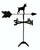 TLS1041RM Rat Terrier Roof Mount Weathervane