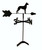 TLS1023RM Great Dane Roof Mount Weathervane