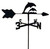 TLS1014RM Dolphin Roof Mount Weathervane