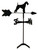 TLS1002RM Airedale Terrier Roof Mount Weathervane