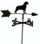 TLS1044IN Rottweiler Garden Style inground Weathervane