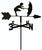 TLS1038IN Umbrella Girl Garden Style inground Weathervane