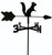 TLS1037IN Squirrel Garden Style inground Weathervane