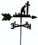 TLS1033IN Praying Man Garden Style inground Weathervane