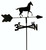 TLS1026IN Horse Garden Style inground Weathervane