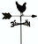 TLS1025IN Hen Chicken Garden Style inground Weathervane