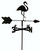 TLS1019IN Flamingo Garden Style inground Weathervane
