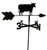 TLS1010IN Cow Garden Style inground Weathervane