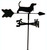 TLS1004IN Basset Hound Garden Style inground Weathervane