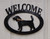 Beagle Welcome Sign