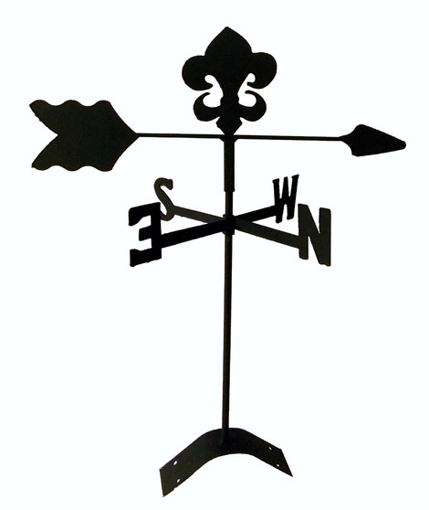 TLS1020RM Fleur de lis Roof Mount Weathervane