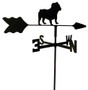 English Bulldog Garden Style inground Weathervane TLS1006IN