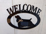 Cocker Spaniel Welcome Sign