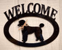 Poodle Welcome Sign