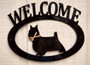 Yorkshire Terrier Welcome Sign