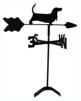 TLS1004RM Basset Hound Roof Mount Weathervane