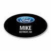 Ford Black Oval Name Badge