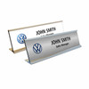 Volkswagen Name Plates with Optional Holder