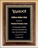 Walnut Piano Finish Plaque P3965, P3966, P3967