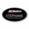 ACDelco Black Oval Name Badge