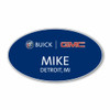 Buick GMC Blue Oval Name Badge