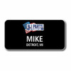 NJ Parts of Flemington 3" x 1.5" Black Name Badge