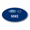 Ford Mazda Blue Oval Name Badge