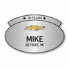 Courtesy Phoenix Chevrolet Years of Service Name Badge