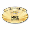 Courtesy Phoenix Chevrolet Years of Service Name Badge