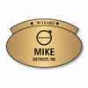 Courtesy Phoenix Volvo Years of Service Name Badge