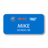 Buick GMC Cadillac 2022 Blue 3" x 1.5" Name Badge