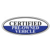 Certified Pre-Owned Vehicle Oval Sign 12pk {EZ196-F}