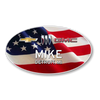 Chevrolet Buick GMC 2023 USA Flag Oval Name Badge
