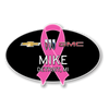 Chevrolet Buick GMC 2023 Breast Cancer Awareness Oval Name Badge