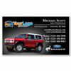 Ford Red Heritage Bronco Business Cards