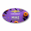 Halloween Design 3 Oval Name Badge