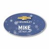 Holiday Oval Name Badge 009