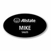 Courtesy Allstate Black Oval Name Badge