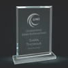 Rectangle Clear Glass Award
