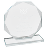 Octagon Clear Glass Award