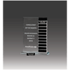 7 1/2" x 10" Jade Glass Perpetual Award with 12 Individual Aluminum Blocks