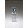 Crystal Trophy with Blue Globe
