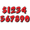 Die Cut Graphic Red /Black {12 pk}